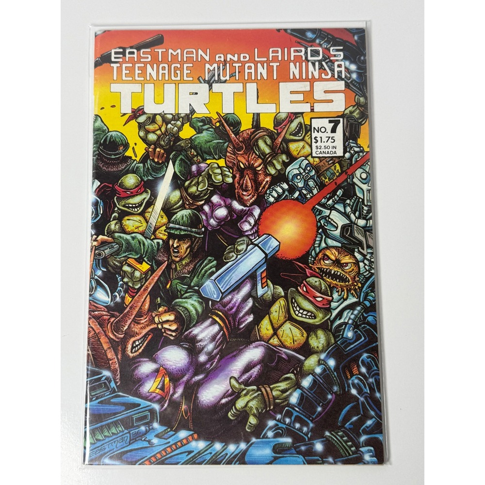 Mirage Studios Teenage Mutant Ninja Turtles No. 7 1986 Eastman Laird TMNT Comic